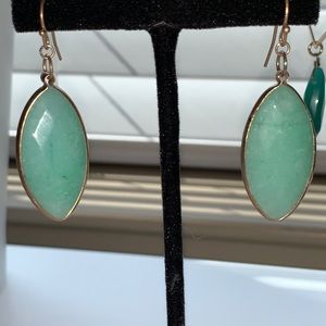 Green sStone Earrings